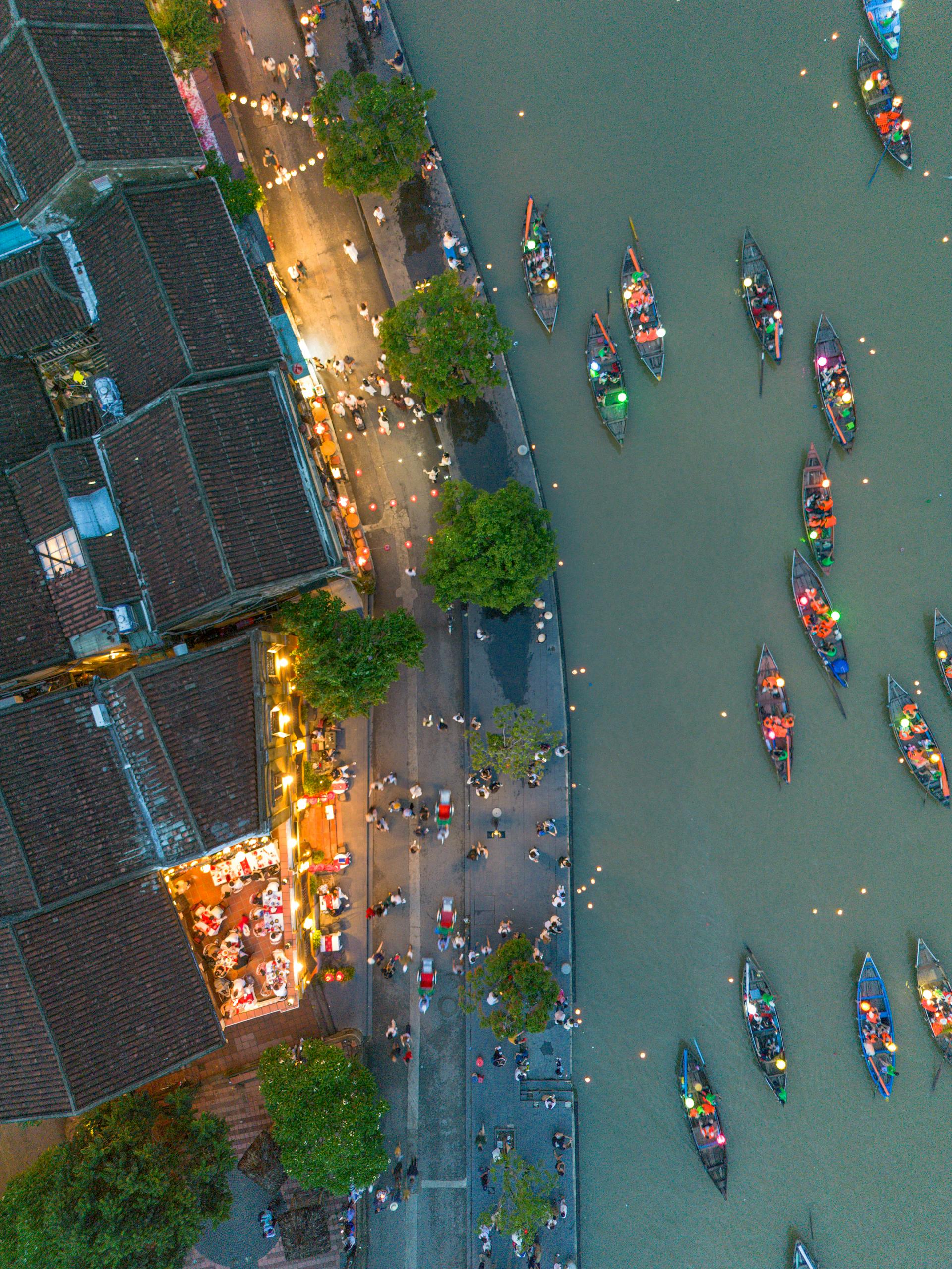 Hoi An aerial view